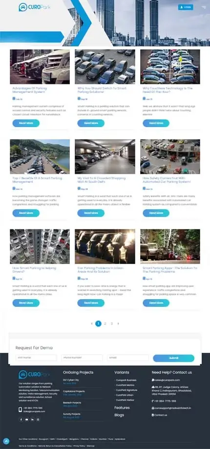 cuaropark parking management system
